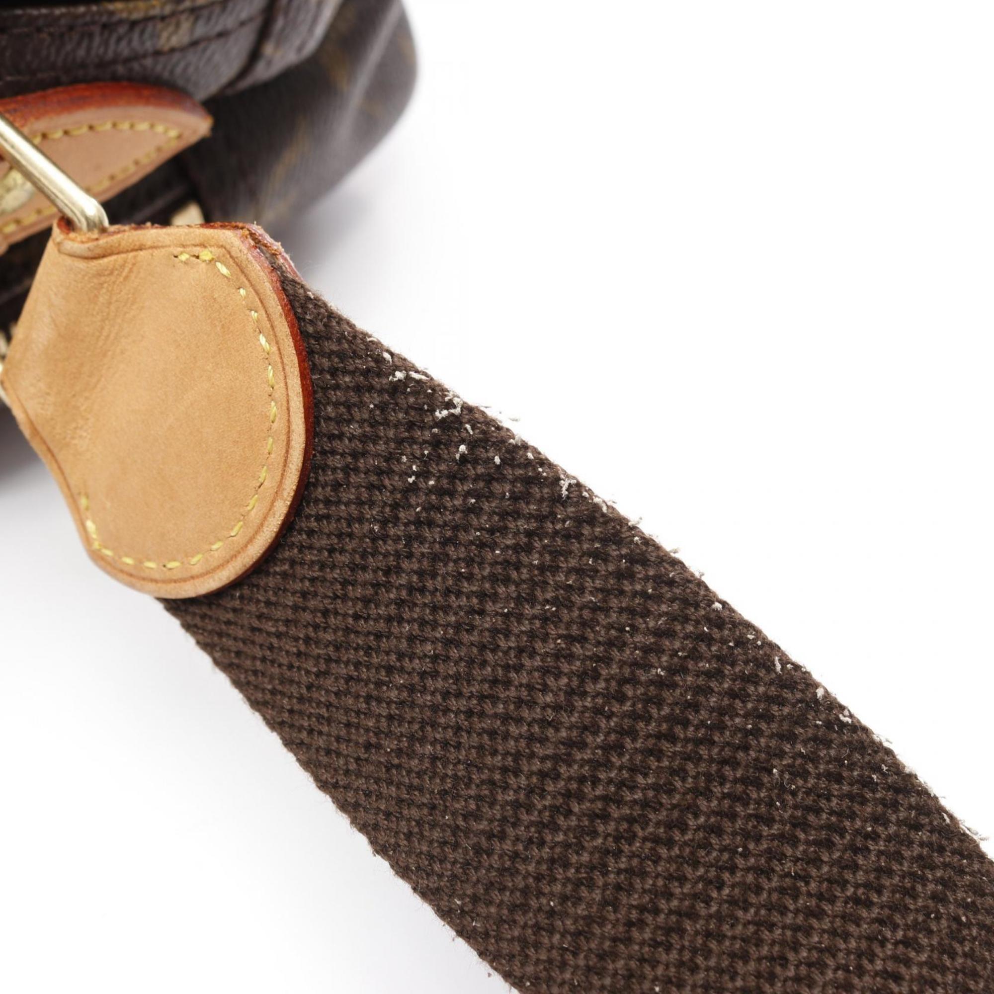 Louis Vuitton Brown Monogram Coated Canvas Shoulder Bag (Pre-Owned)