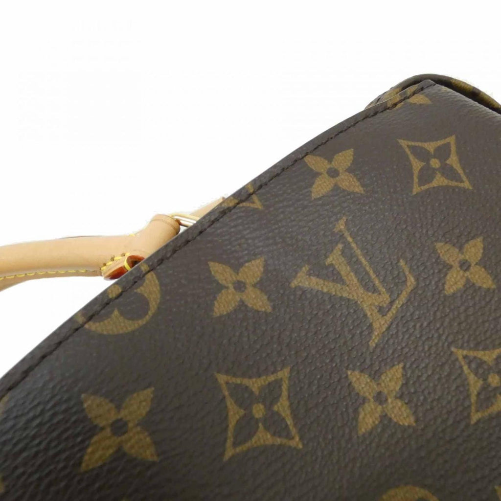 Louis Vuitton Marron Coated Canvas Handbag (Pre-Owned)