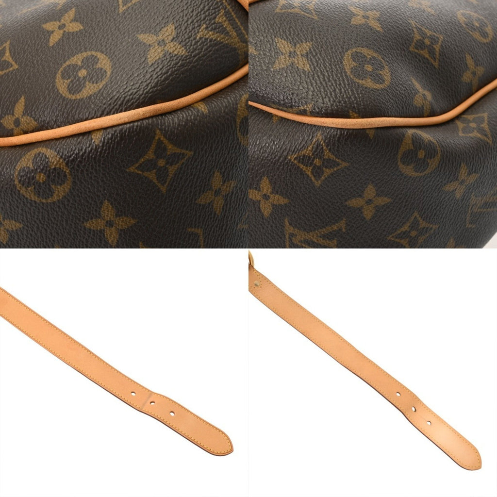Louis Vuitton Brown Monogram Canvas Shoulder Bag (Pre-Owned)