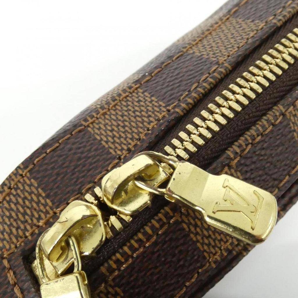 Louis Vuitton Brown Coated Canvas Shoulder Bag (Pre-Owned)