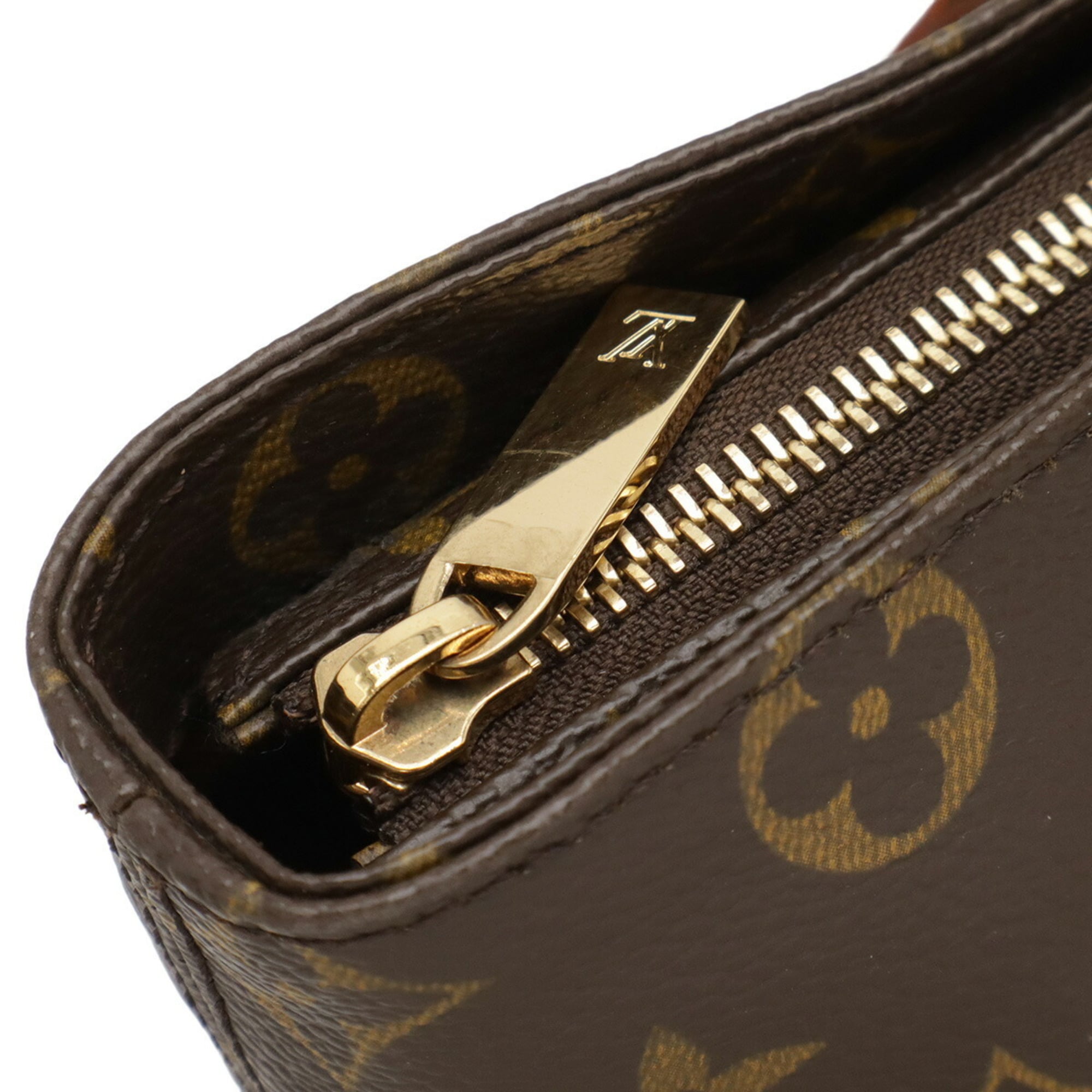 Louis Vuitton Brown Canvas Shoulder Bag Tote Bag (Pre-Owned)