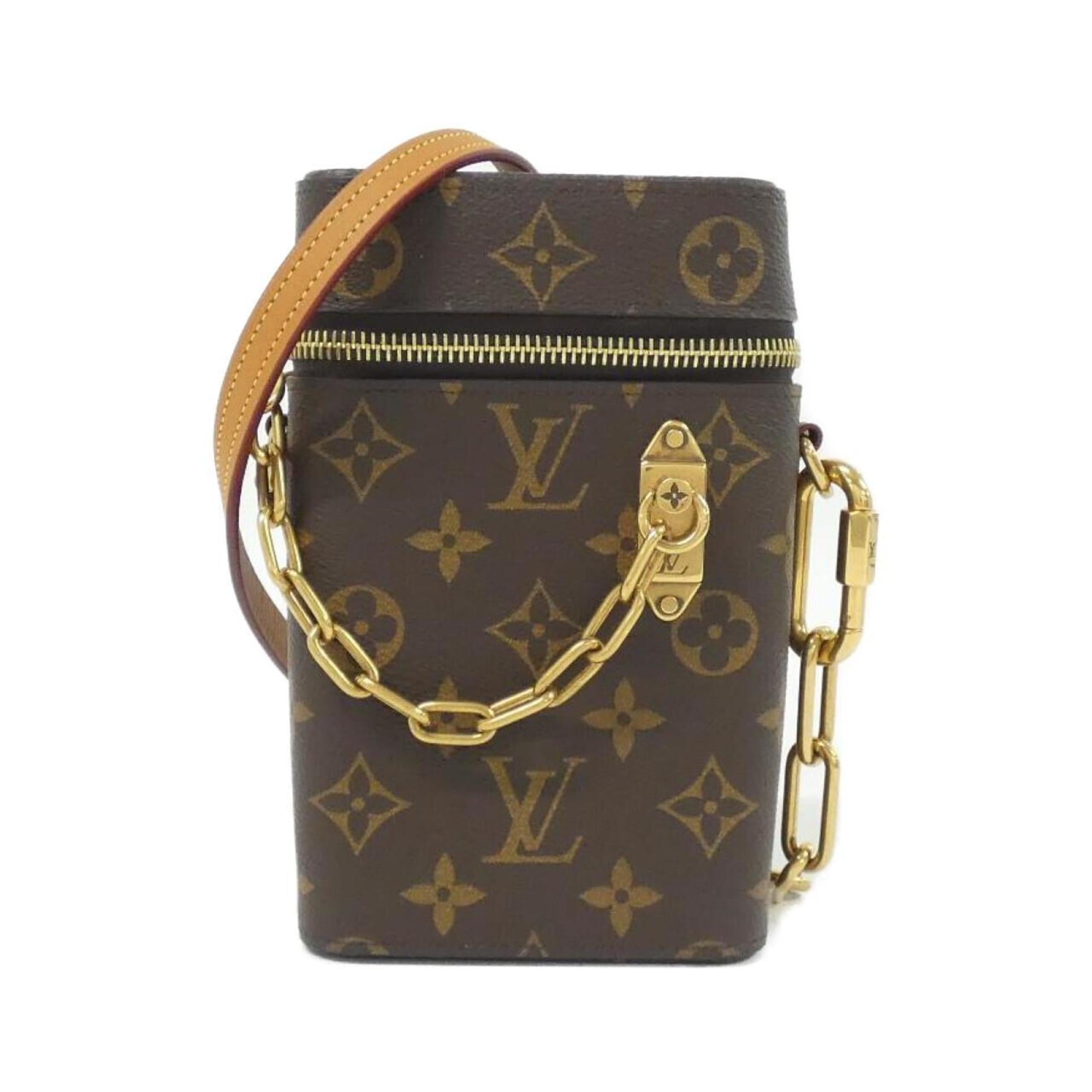 Louis Vuitton Brown Coated Canvas Handbag (Pre-Owned)