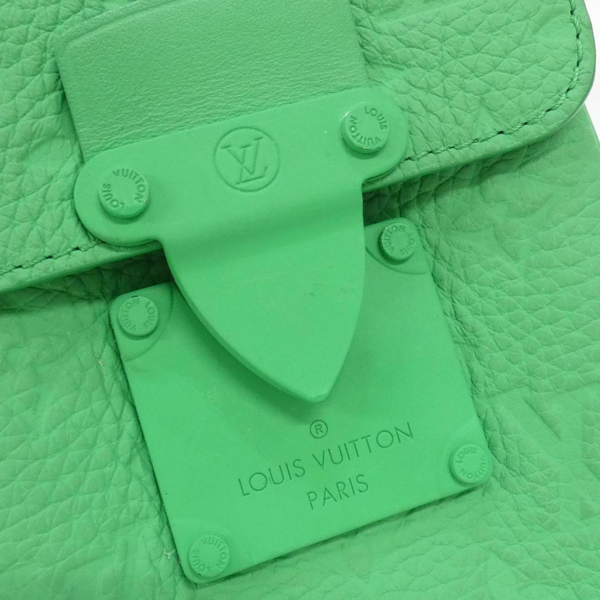Louis Vuitton Green Green Tea Monogram Monogram Shoulder Bag (Pre-Owned)