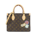 Louis Vuitton Marron Coated Canvas Handbag (Pre-Owned)