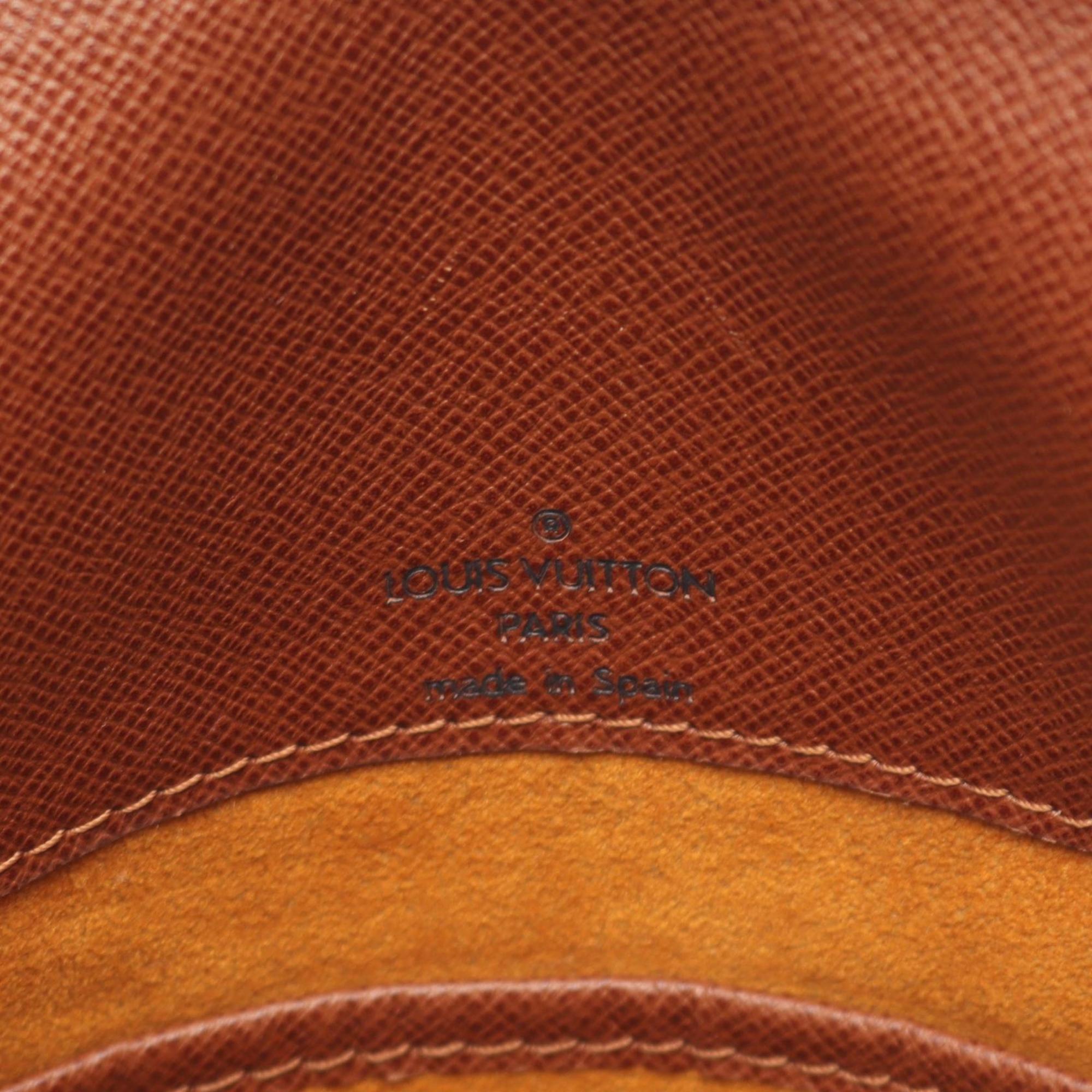 Louis Vuitton Brown Monogram Coated Canvas Shoulder Bag (Pre-Owned)