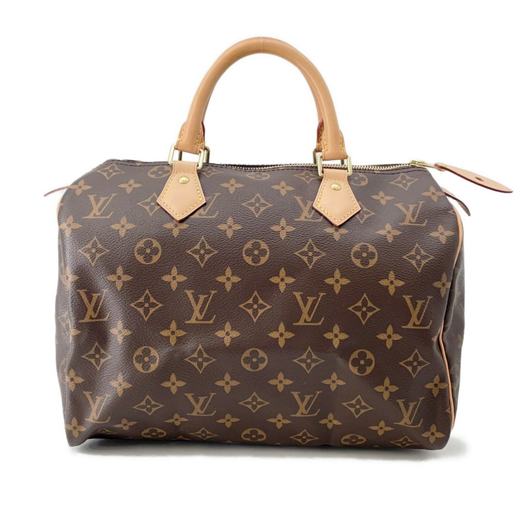 Louis Vuitton Brown Monogram Monogram Boston Bag Handbag (Pre-Owned)