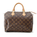 Louis Vuitton Brown Monogram Monogram Boston Bag Handbag (Pre-Owned)
