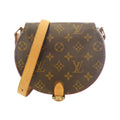 Louis Vuitton Monogram Marron Coated Canvas Shoulder Bag (Pre-Owned)