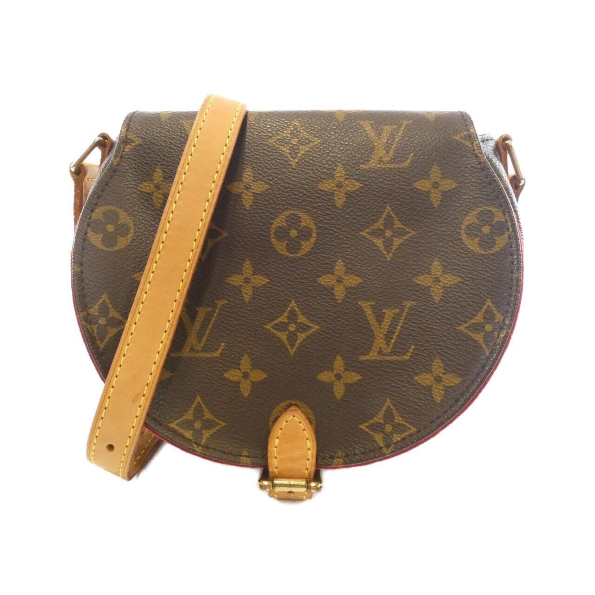 Louis Vuitton Monogram Marron Coated Canvas Shoulder Bag (Pre-Owned)