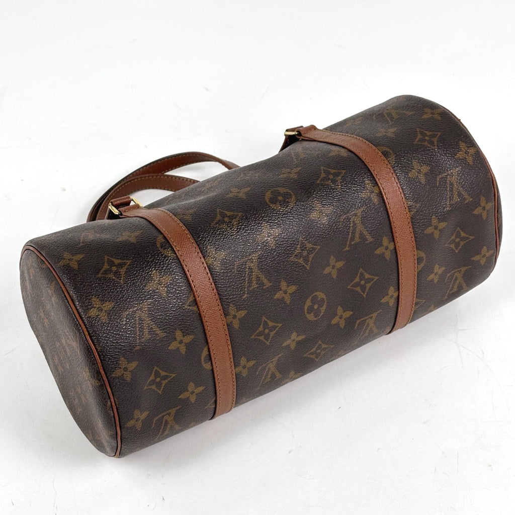 Louis Vuitton Brown Monogram Monogram Leather Handbag (Pre-Owned)