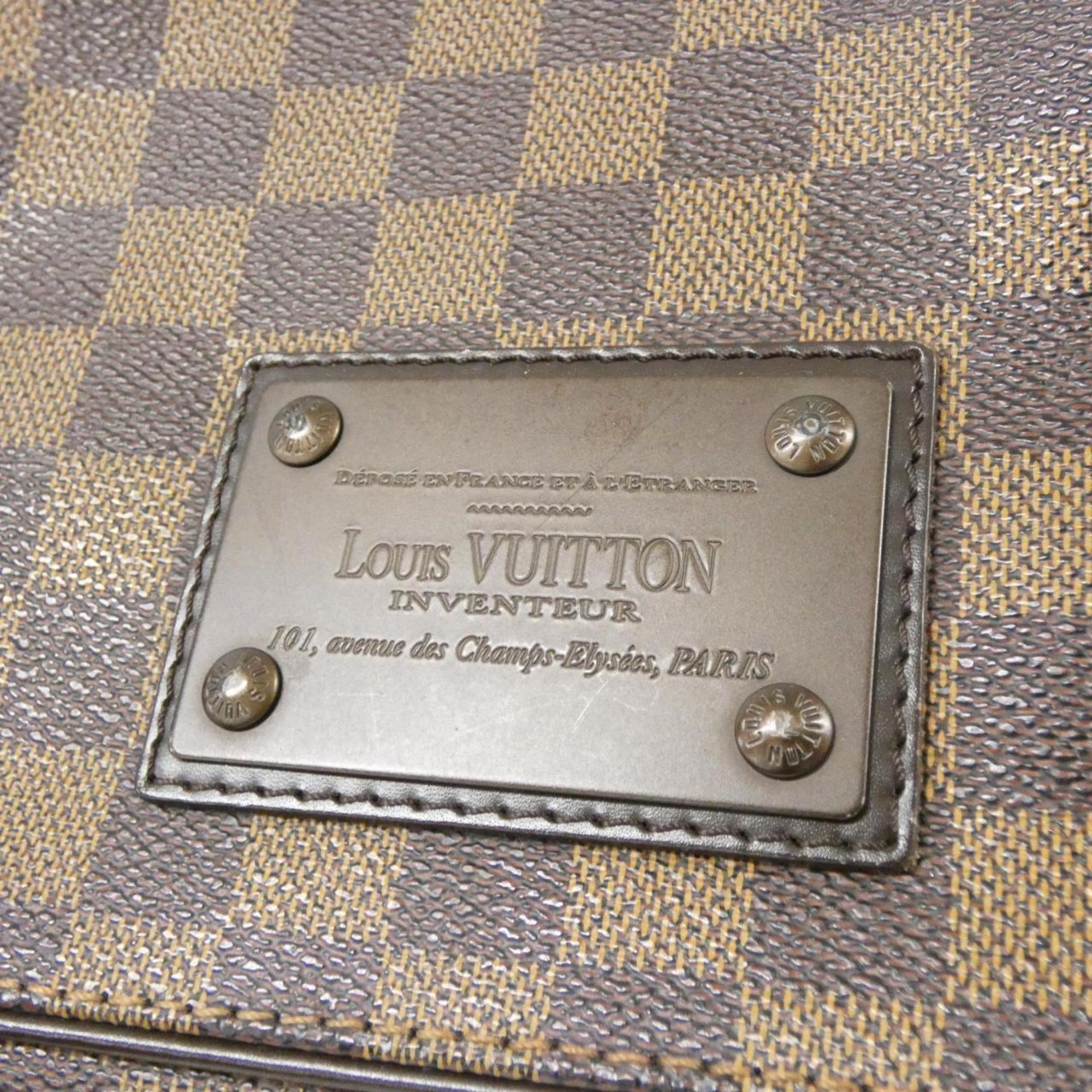 Louis Vuitton Ebene Coated Canvas Shoulder Bag (Pre-Owned)