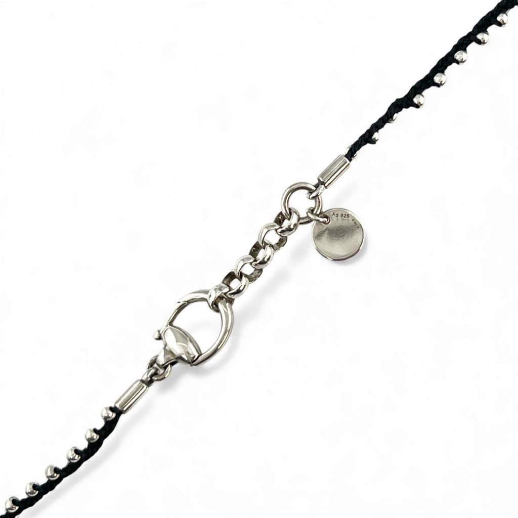 Horsebit Pendant Necklace Sterling Silver