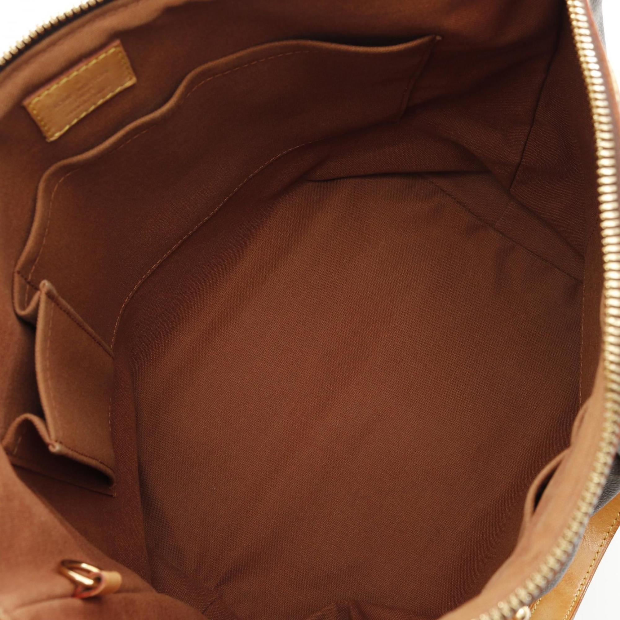 Louis Vuitton Brown Monogram Coated Canvas Handbag (Pre-Owned)