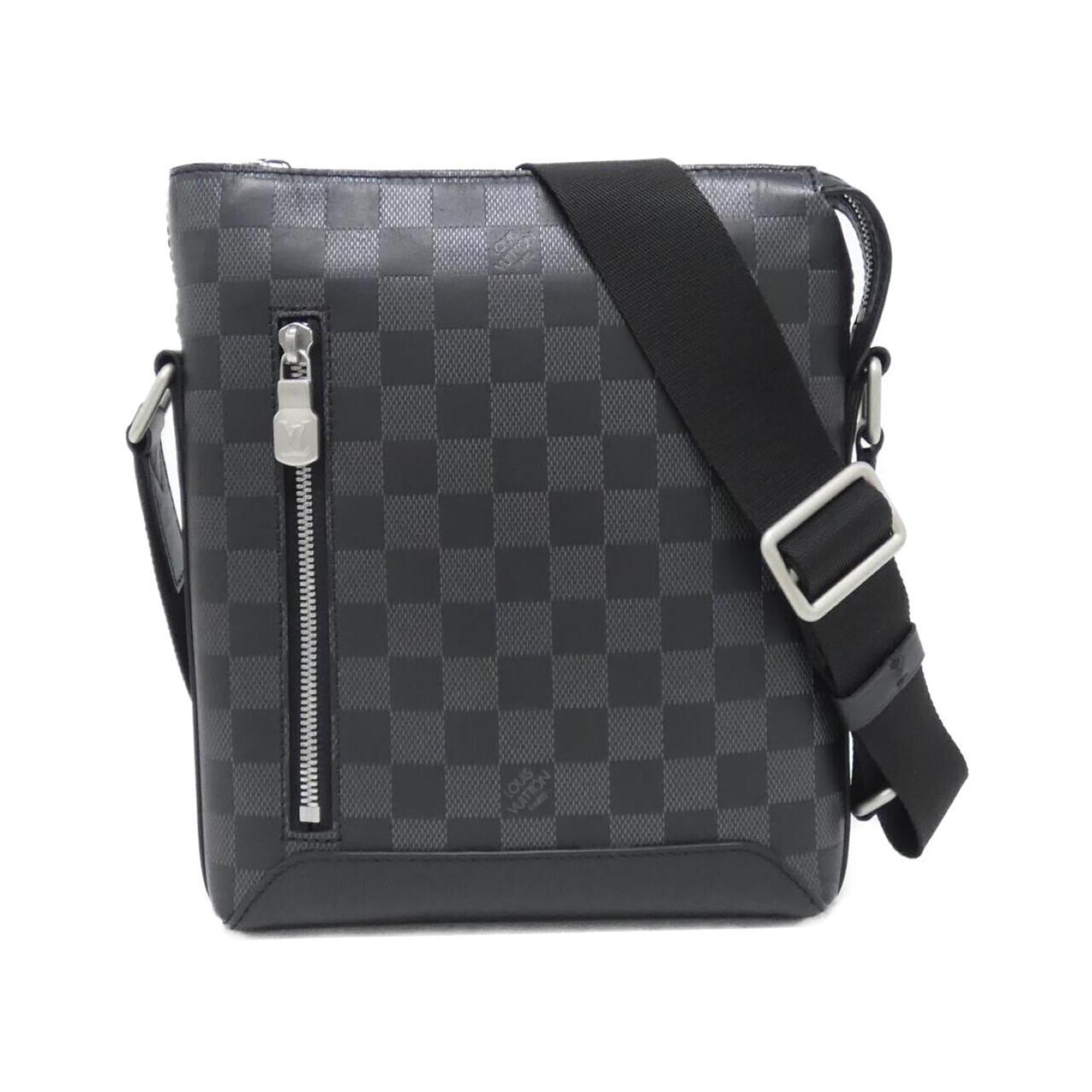 Louis Vuitton Damier Infini Onyx Leather Shoulder Bag (Pre-Owned)