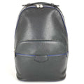 Louis Vuitton Ardoise Bicolor Black Blue Taiga Leather Backpack (Pre-Owned)