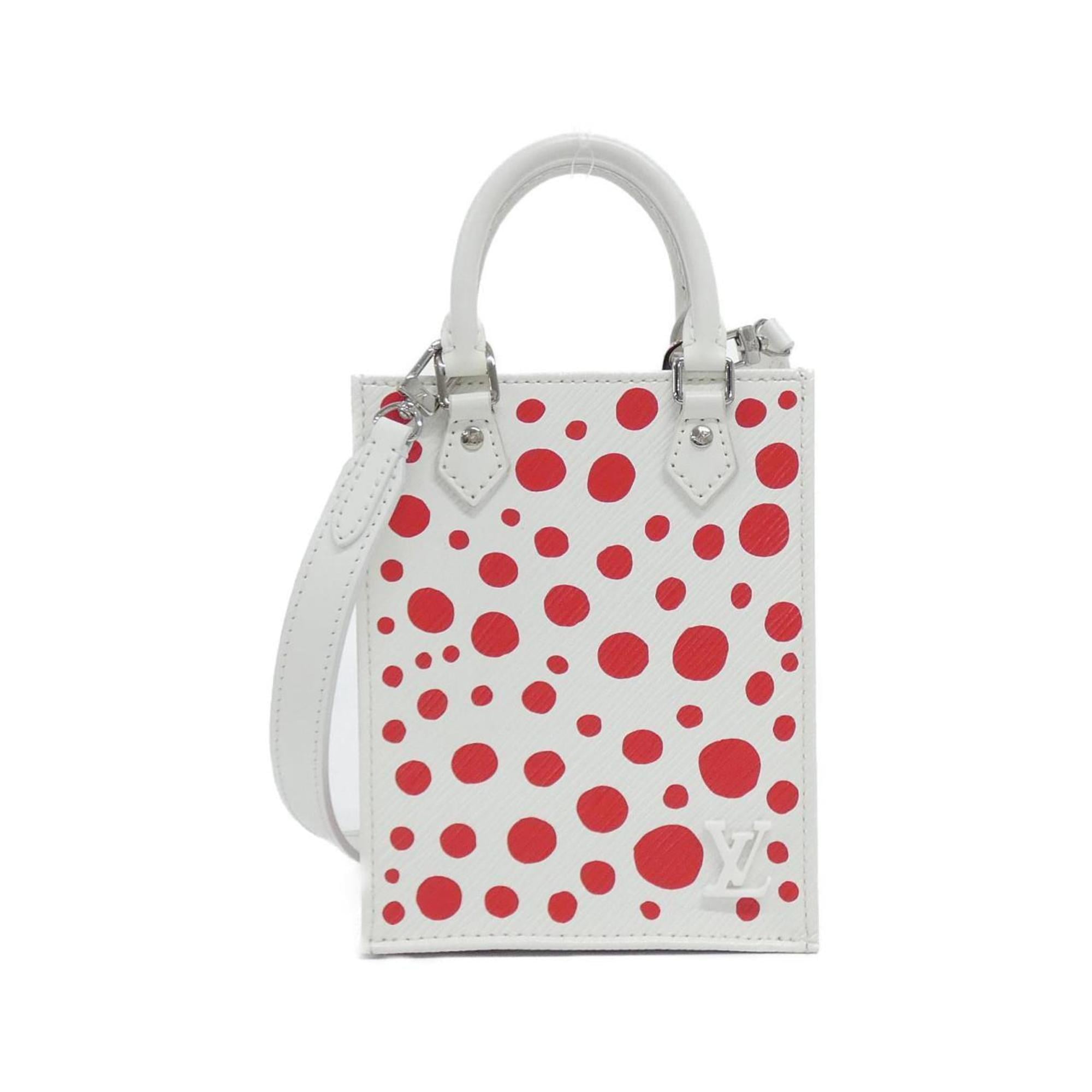 Louis Vuitton Epi Blanc Rouge Leather Handbag (Pre-Owned)