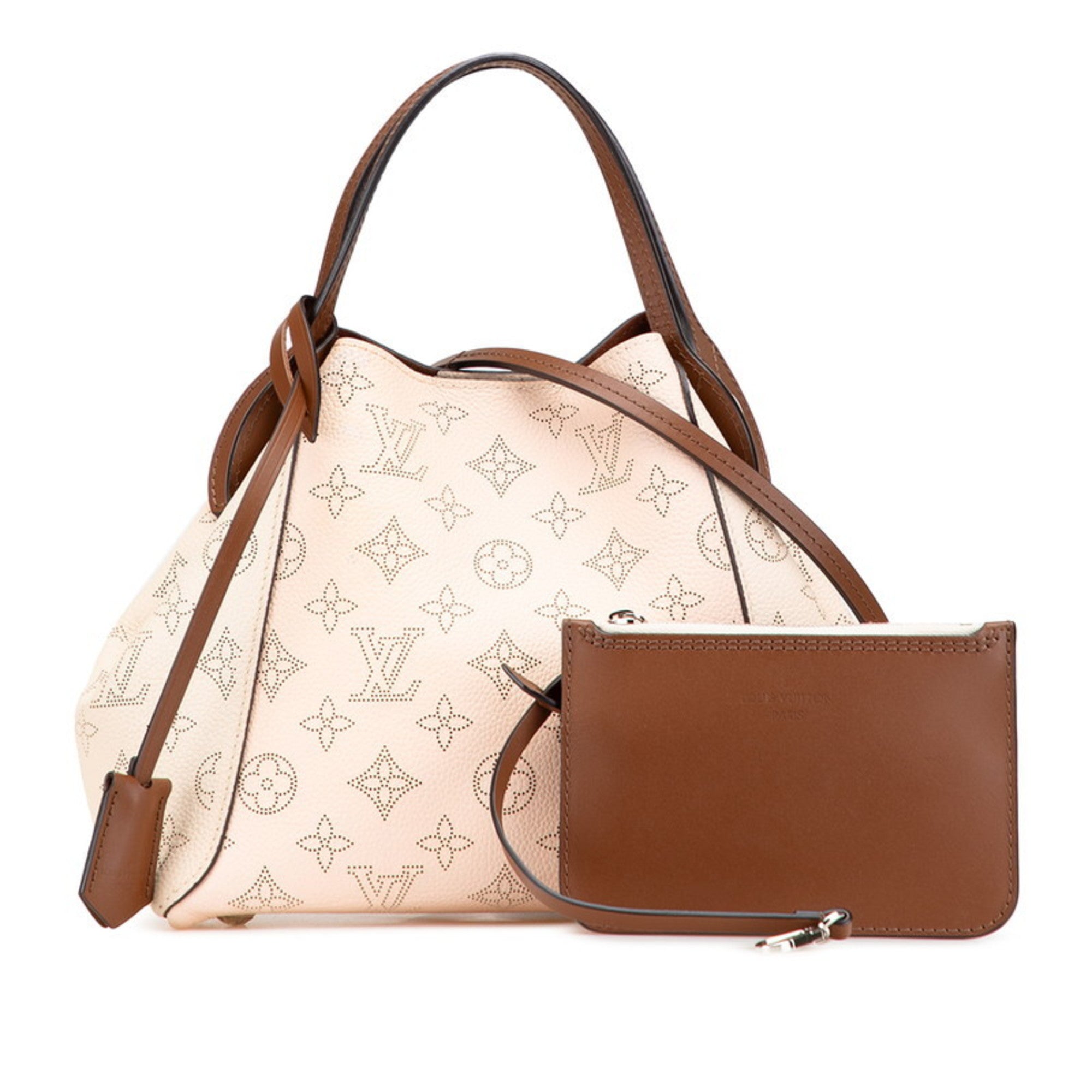 Louis Vuitton Monogram Beige Monogram Monogram Handbag Pouch Shoulder Bag (Pre-Owned)