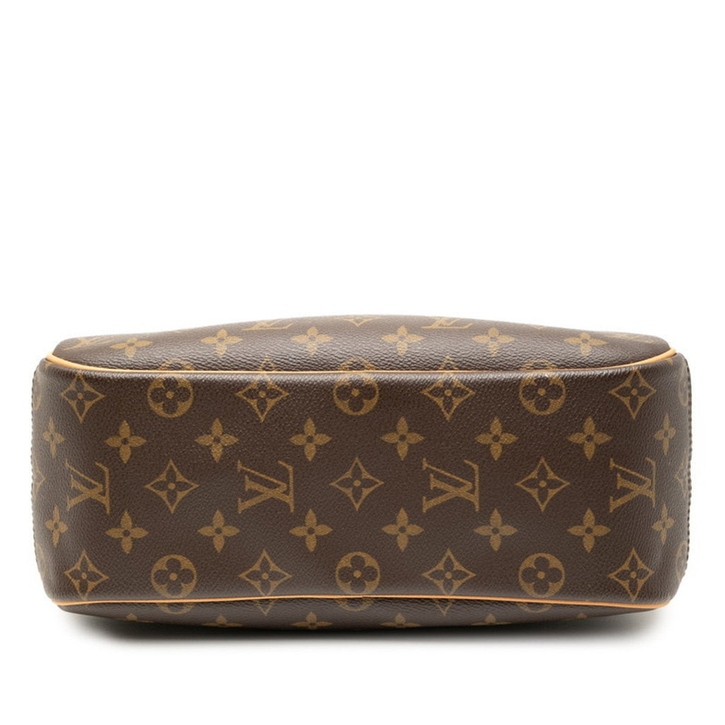 Louis Vuitton Brown Pvc Leather Handbag (Pre-Owned)