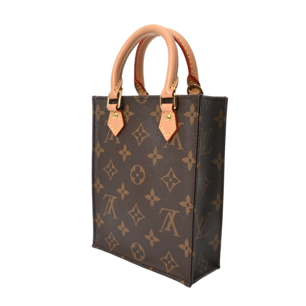 Louis Vuitton Brown Monogram Canvas Handbag (Pre-Owned)