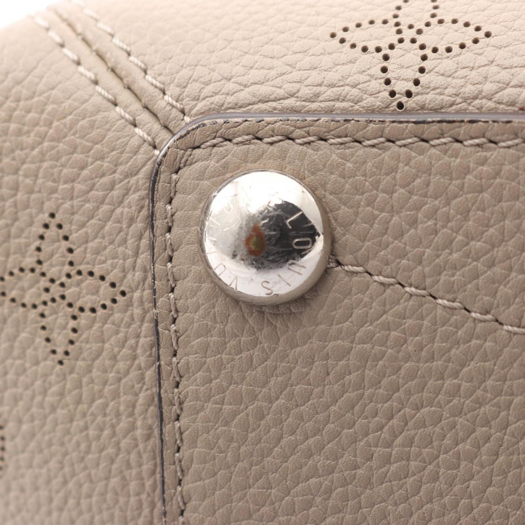 Louis Vuitton Beige Leather Handbag (Pre-Owned)