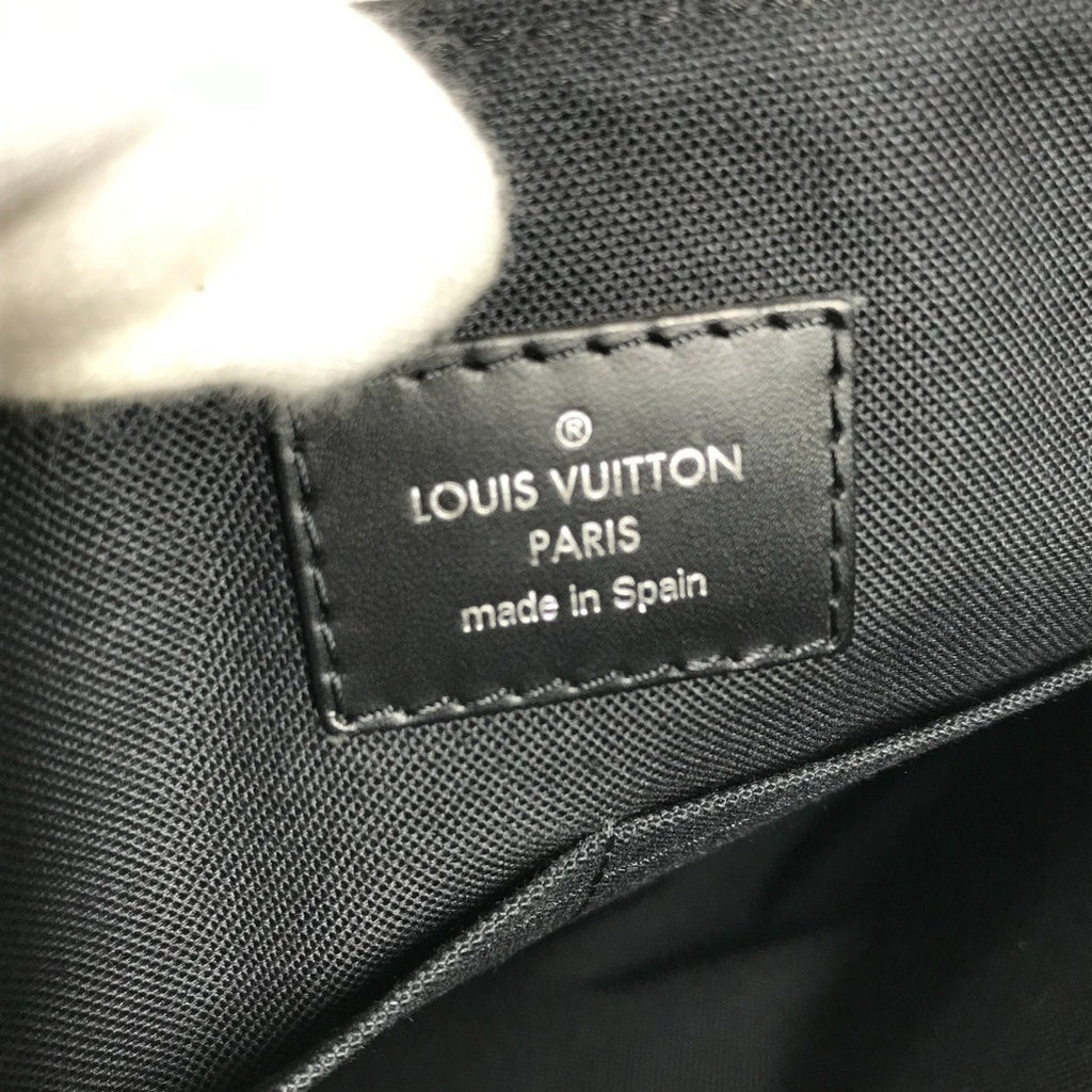 Louis Vuitton Black Blue Damier Graphite Messenger Bag Shoulder Bag (Pre-Owned)
