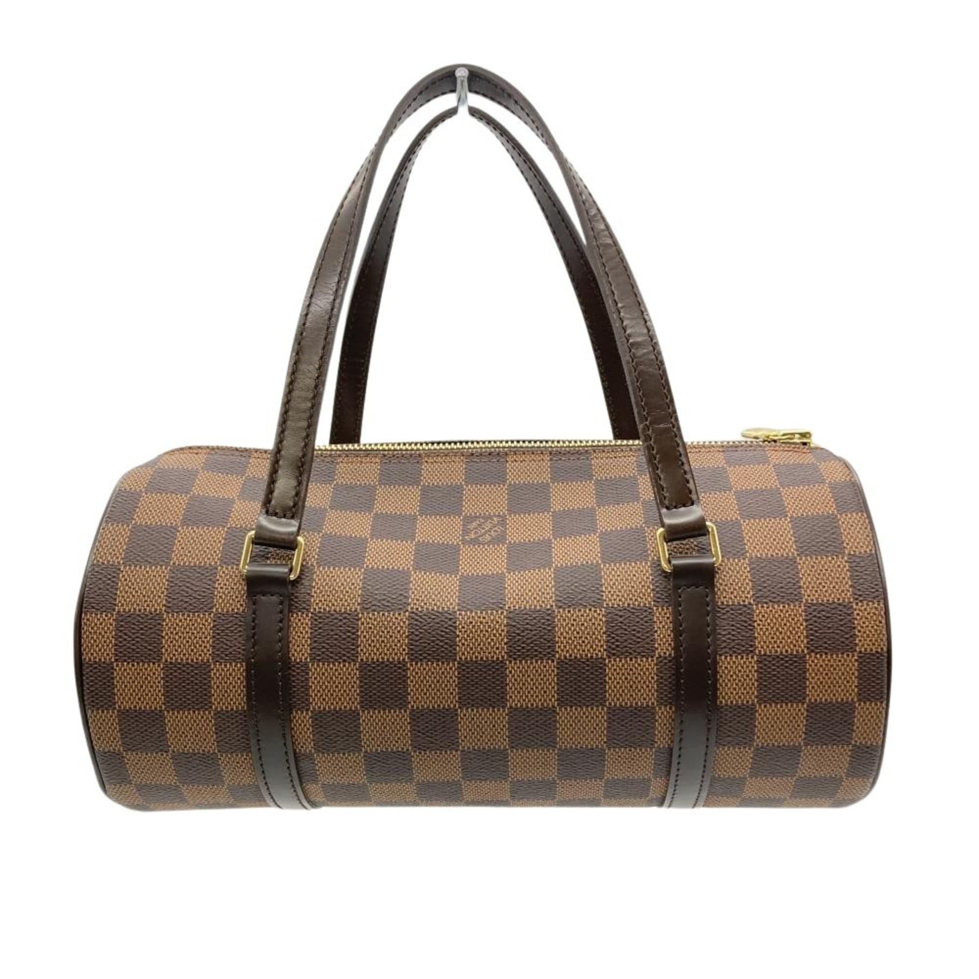 Louis Vuitton Brown Damier Canvas Handbag (Pre-Owned)