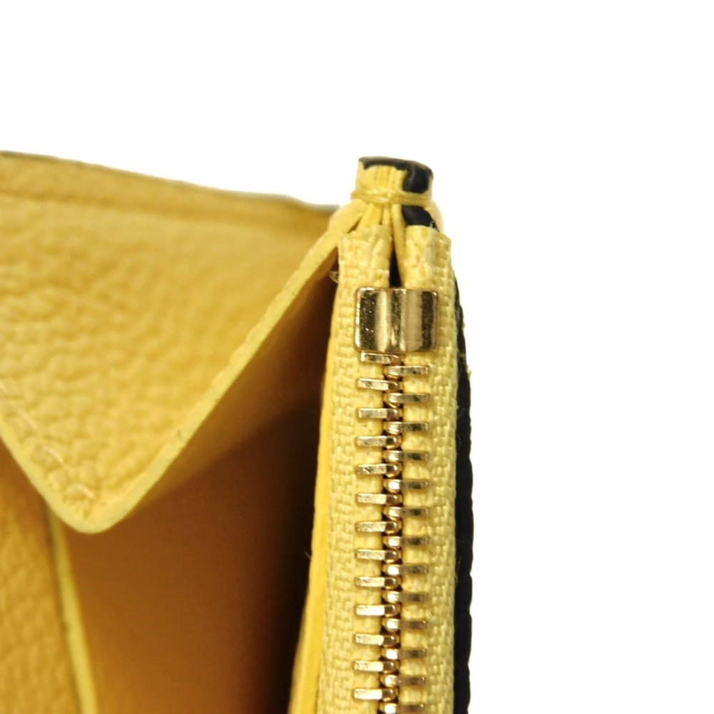 Louis Vuitton Jaune Monogram Yellow Monogram Empreinte Leather Wallet (Bi-Fold) (Pre-Owned)