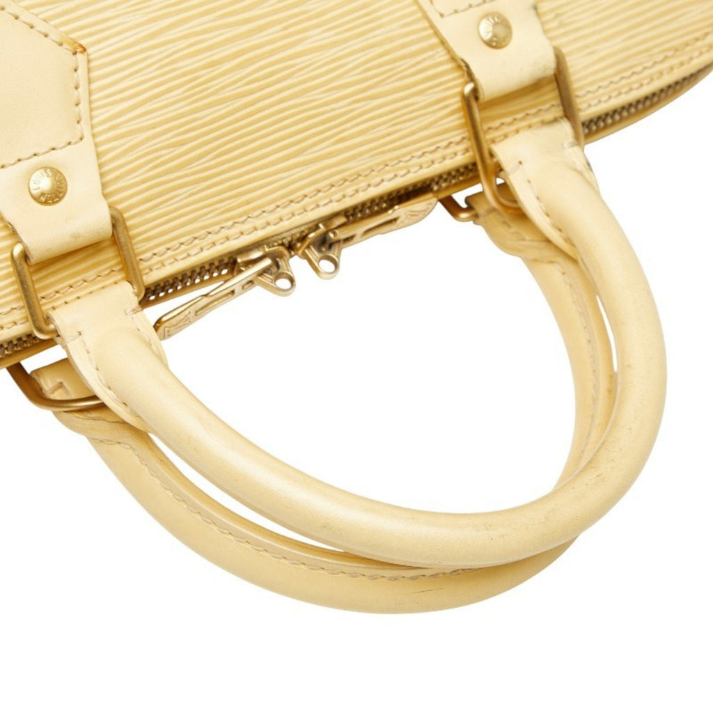 Louis Vuitton Yellow Leather Handbag (Pre-Owned)