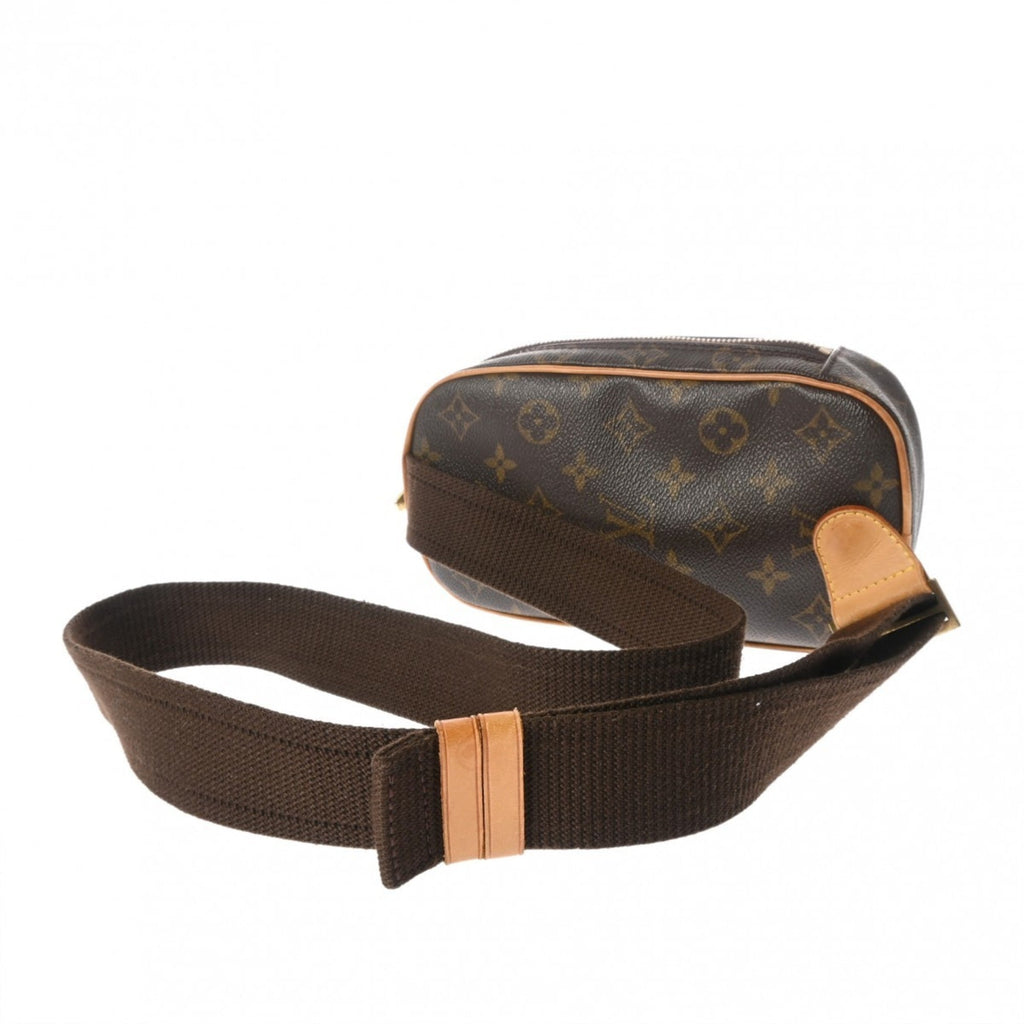 Louis Vuitton Brown Monogram Canvas Sling Bag (Pre-Owned)
