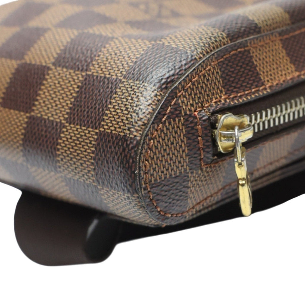 Louis Vuitton Brown Damier Canvas Ebene Damier Canvas Pouch Sling Bag (Pre-Owned)