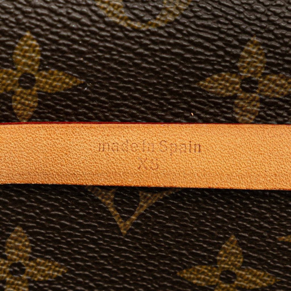 Louis Vuitton Monogram Brown Pvc Leather Pochette Sling Bag (Pre-Owned)