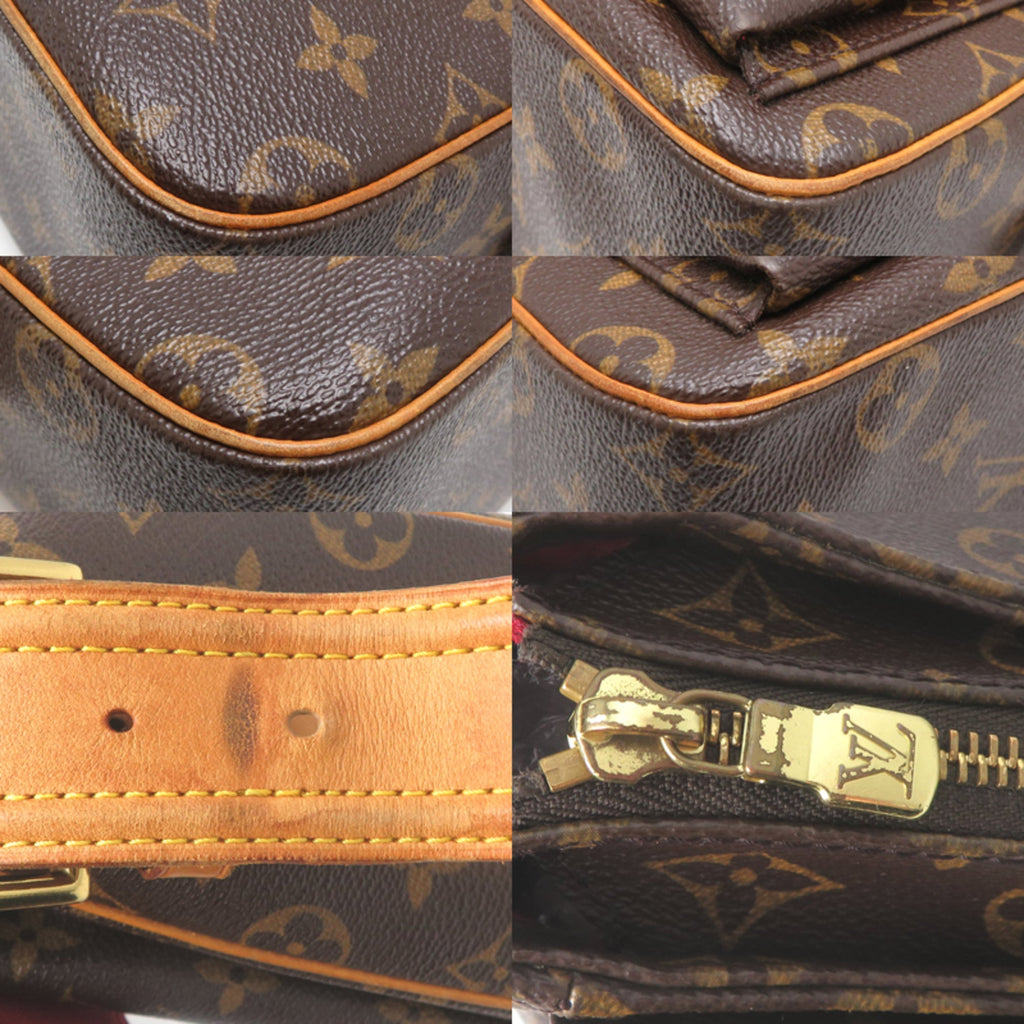 Louis Vuitton Brown Monogram Shoulder Bag (Pre-Owned)