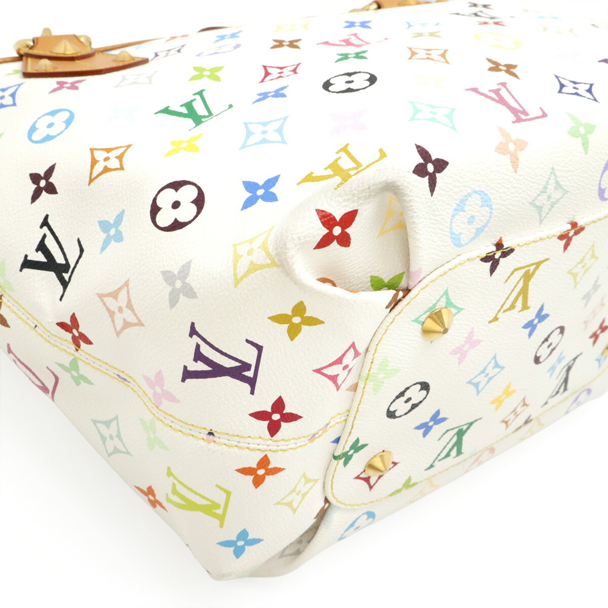 Louis Vuitton Monogram Multicolore Blanc Monogram Multicolore Shoulder Bag Tote Bag (Pre-Owned)