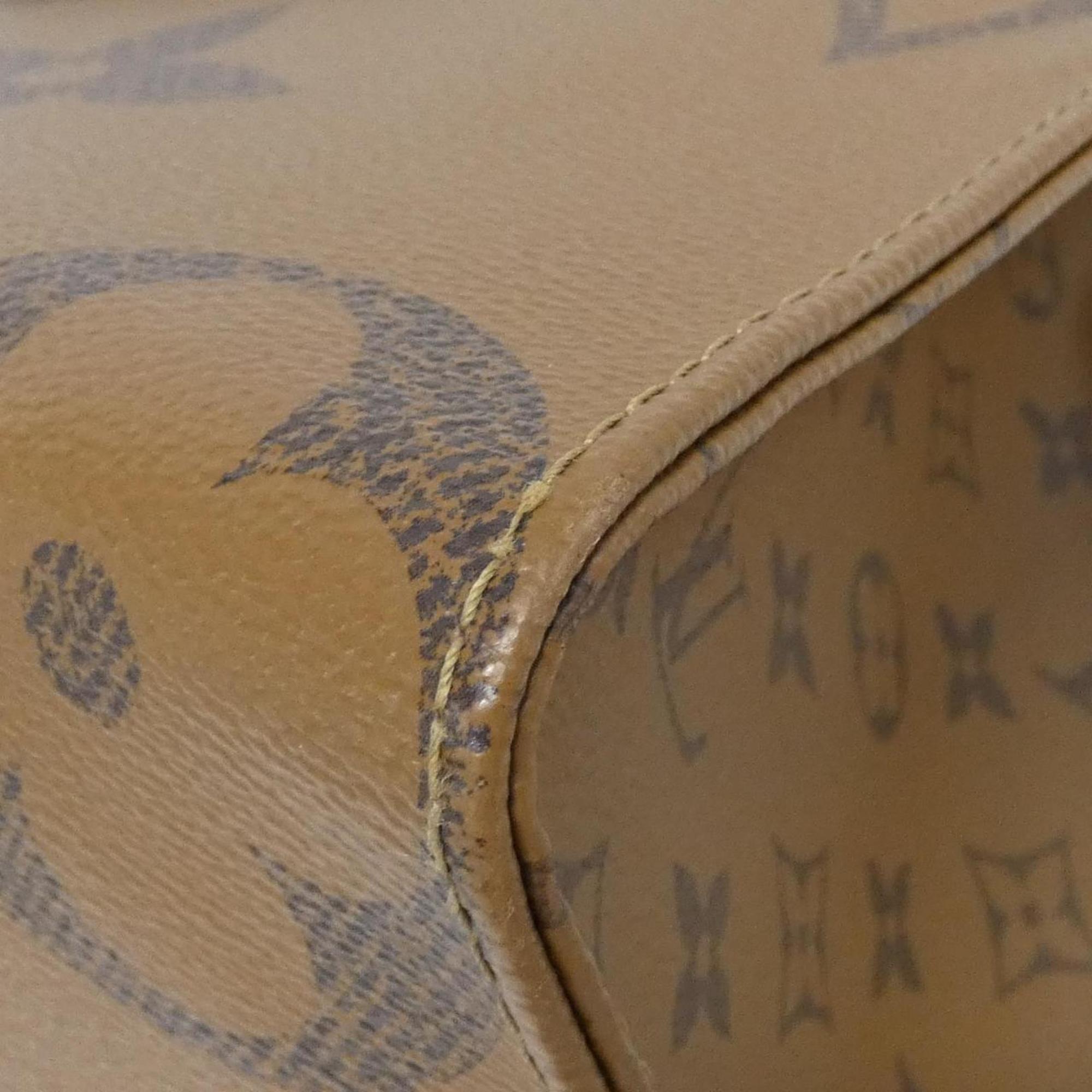 Louis Vuitton Marron Coated Canvas Handbag (Pre-Owned)