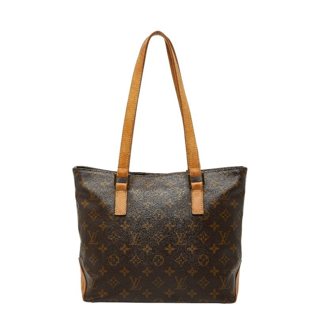 Louis Vuitton Brown Pvc Leather Shoulder Bag Tote Bag (Pre-Owned)