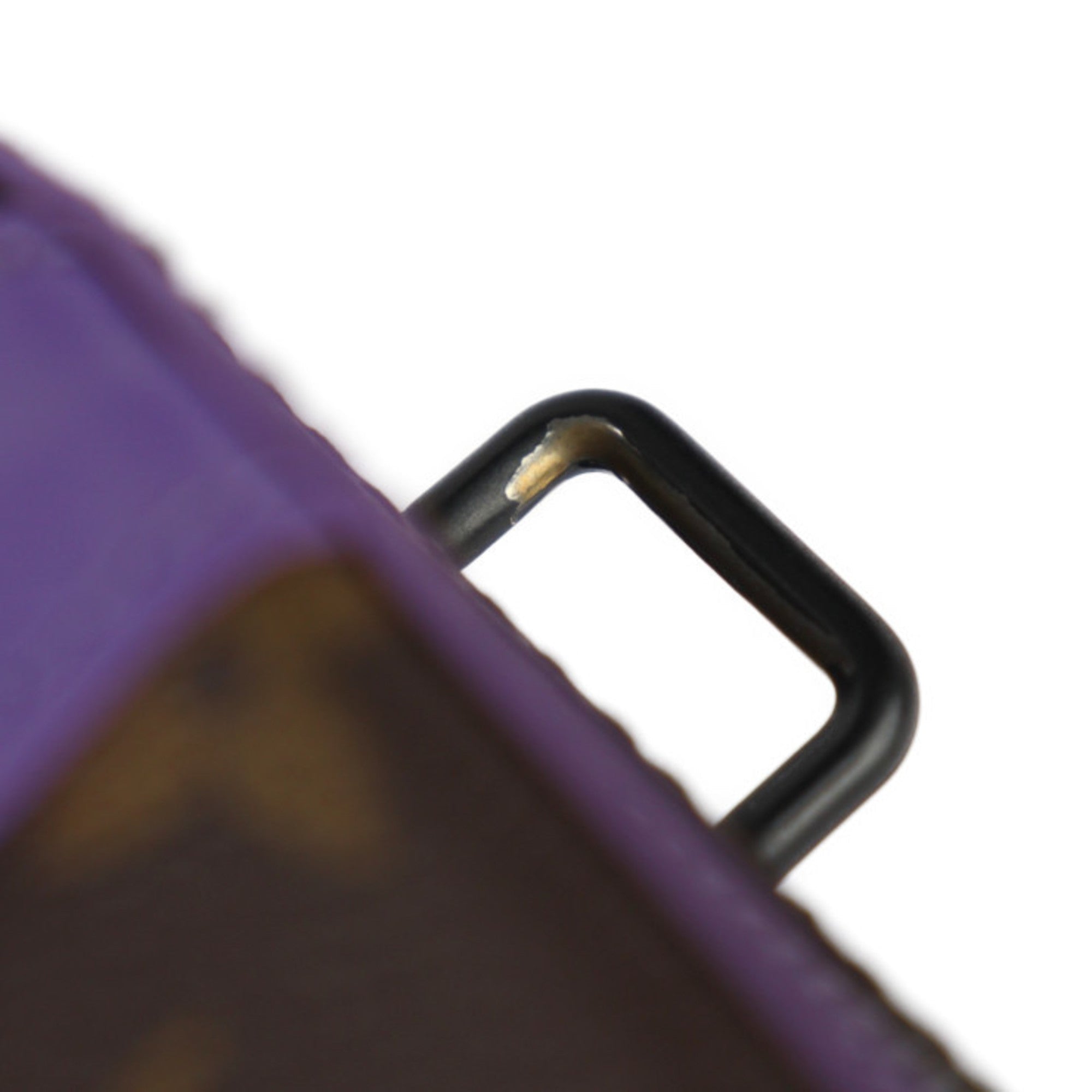 Louis Vuitton Brown Purple Pvc Leather Clutch Bag Handbag Pochette Shoulder Bag (Pre-Owned)
