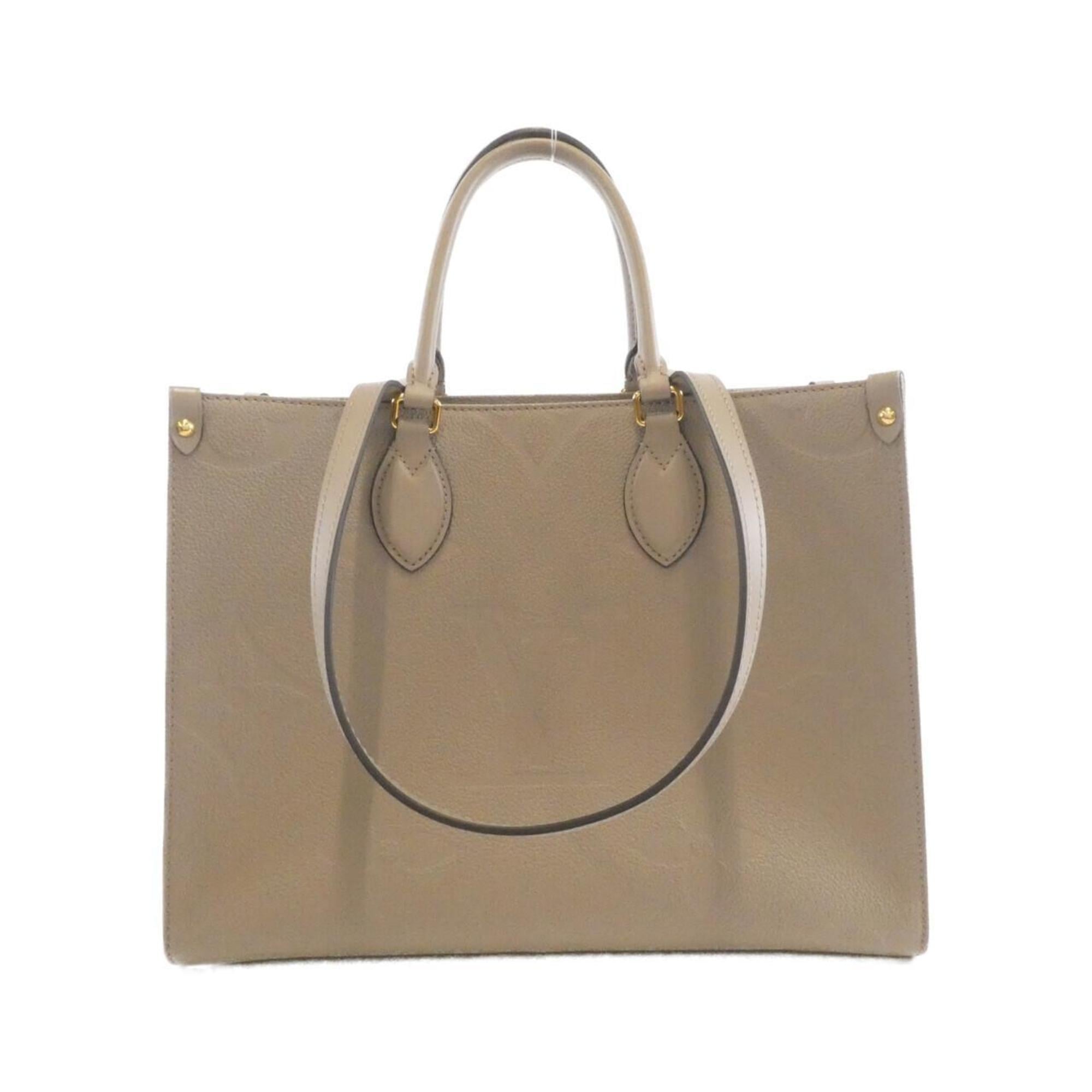 Louis Vuitton Beige Tourterelle Leather Handbag (Pre-Owned)