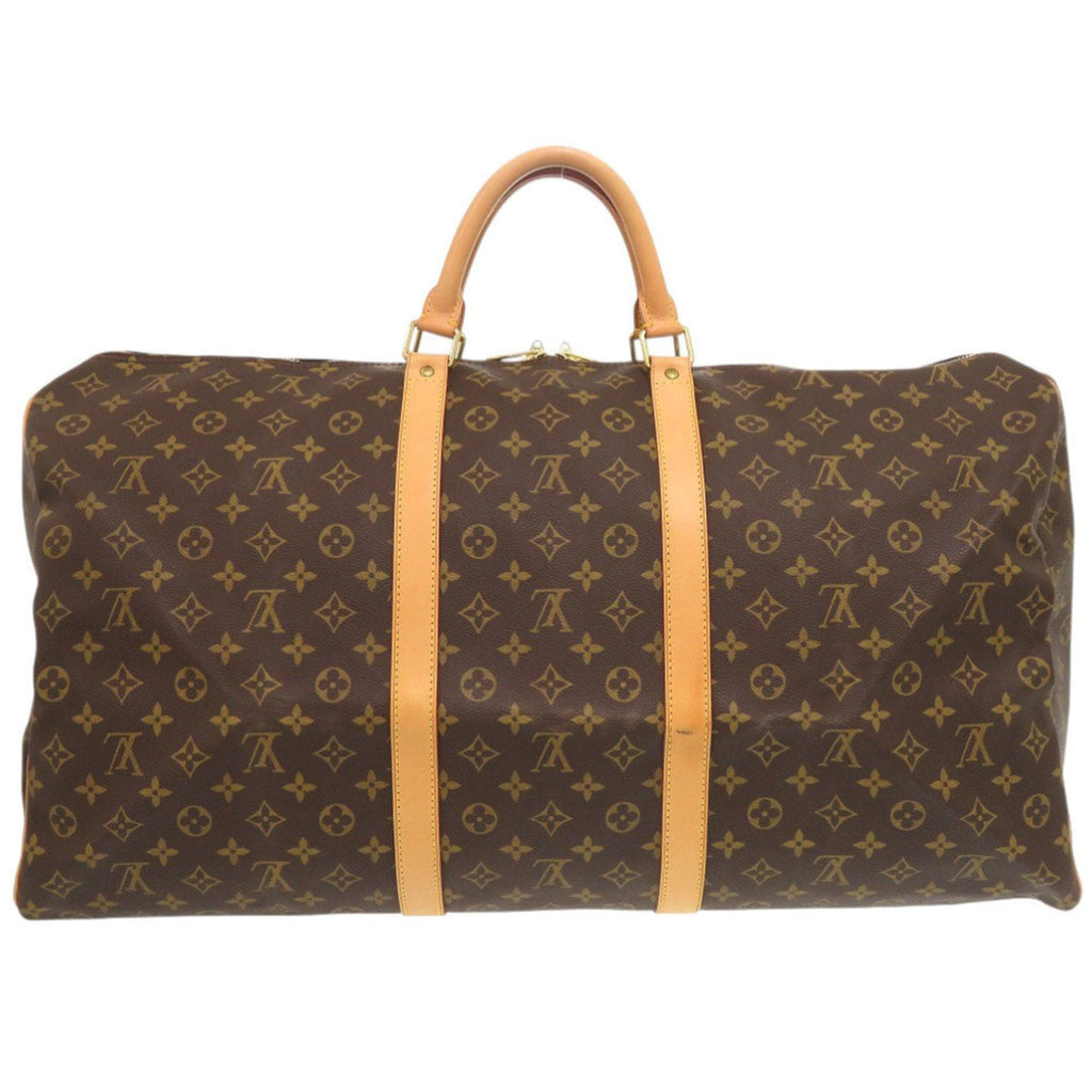 Louis Vuitton Brown Monogram Canvas Boston Bag (Pre-Owned)