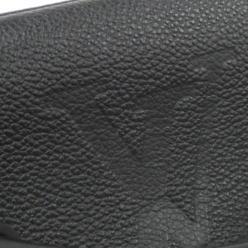 Louis Vuitton Black Leather Handbag (Pre-Owned)