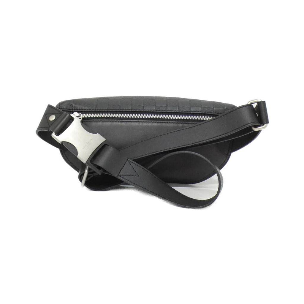 Louis Vuitton Infini Onyx Leather Fanny Pack Shoulder Bag Sling Bag (Pre-Owned)