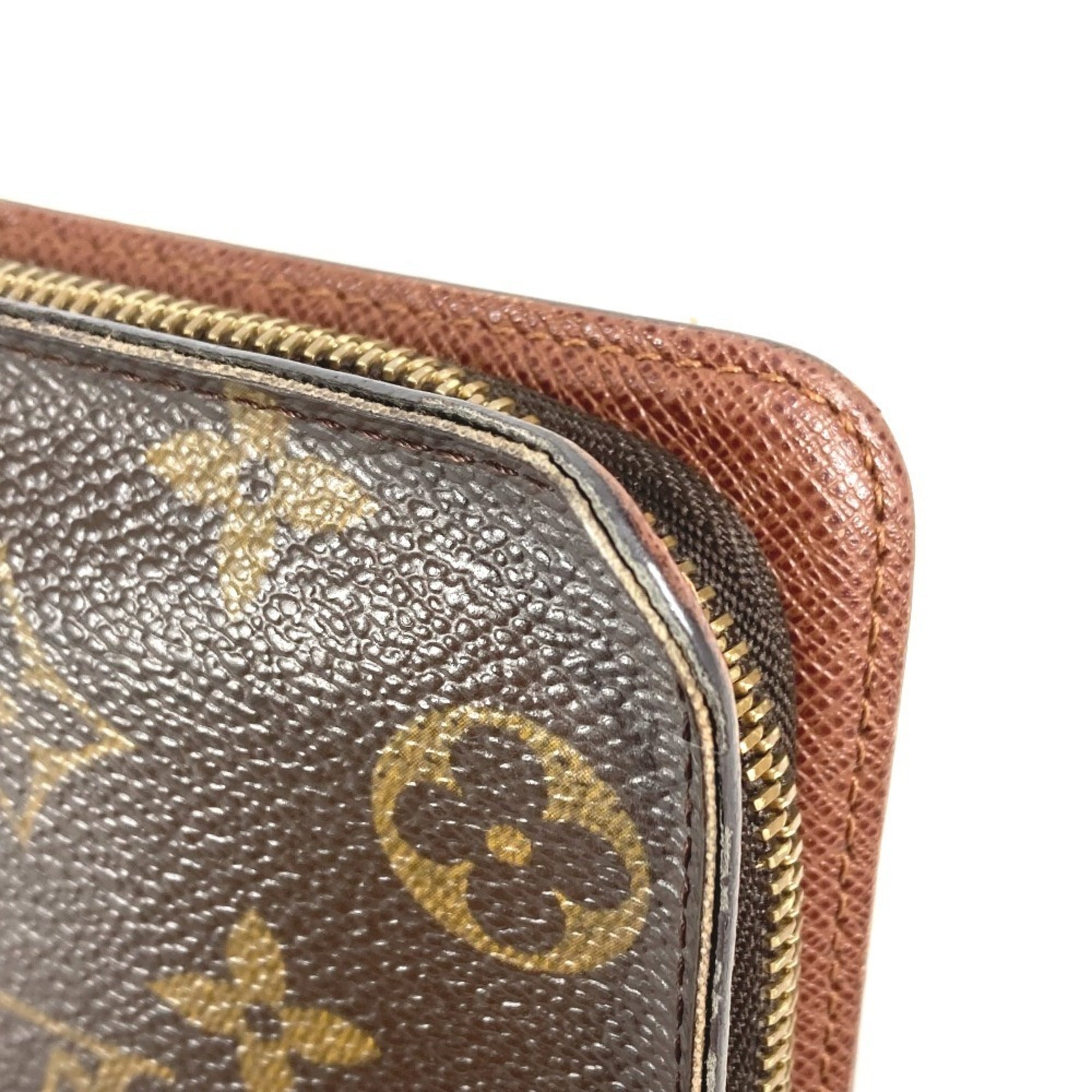 Louis Vuitton Monogram Brown Multi-Color Monogram Long Wallet (Bi-Fold) (Pre-Owned)