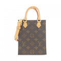 Louis Vuitton Marron Coated Canvas Handbag (Pre-Owned)