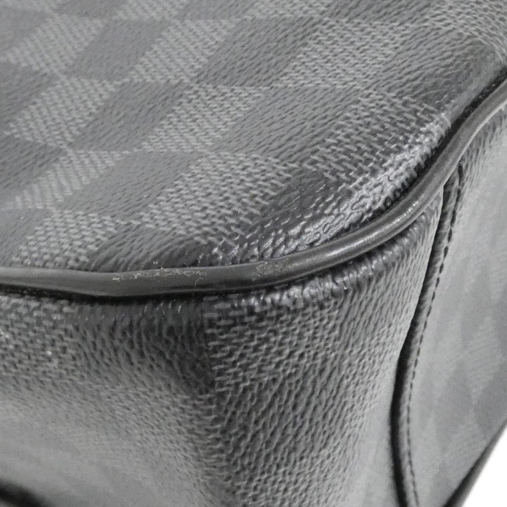Louis Vuitton Graphite Coated Canvas Handbag (Pre-Owned)