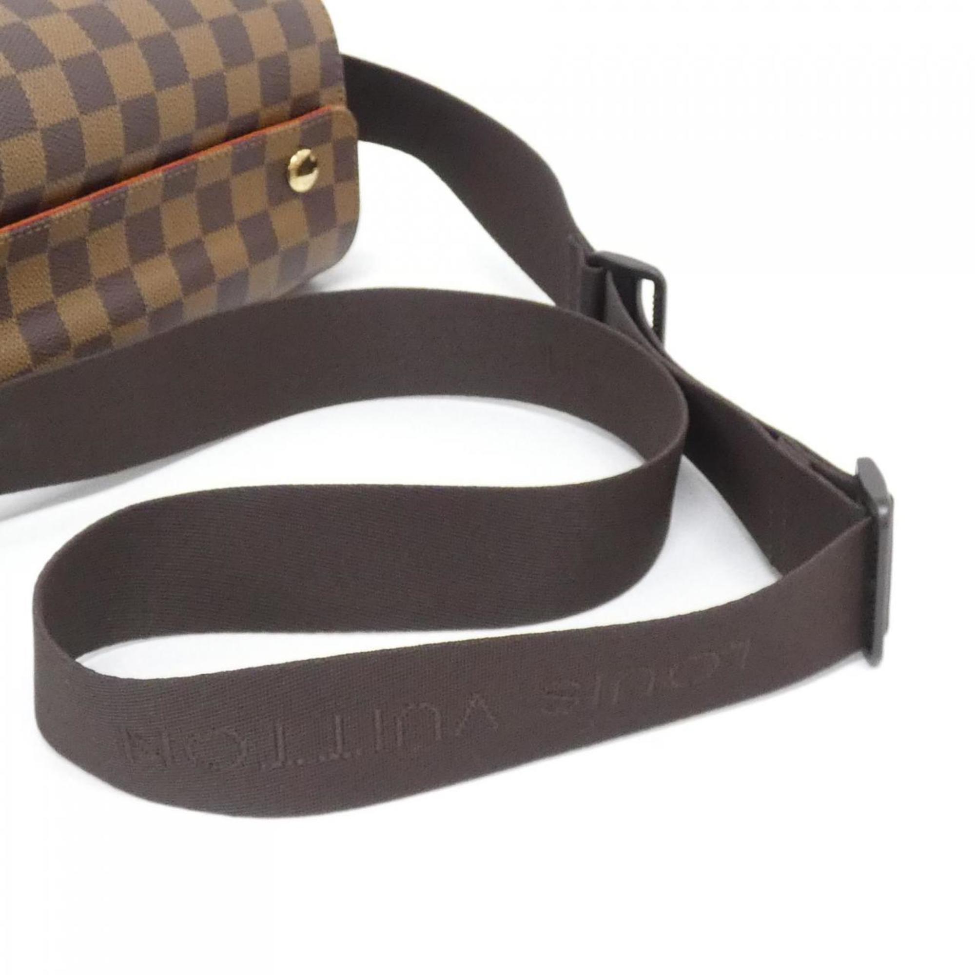 Louis Vuitton Ebene Coated Canvas Shoulder Bag (Pre-Owned)