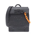 Louis Vuitton Black Leather Shoulder Bag (Pre-Owned)