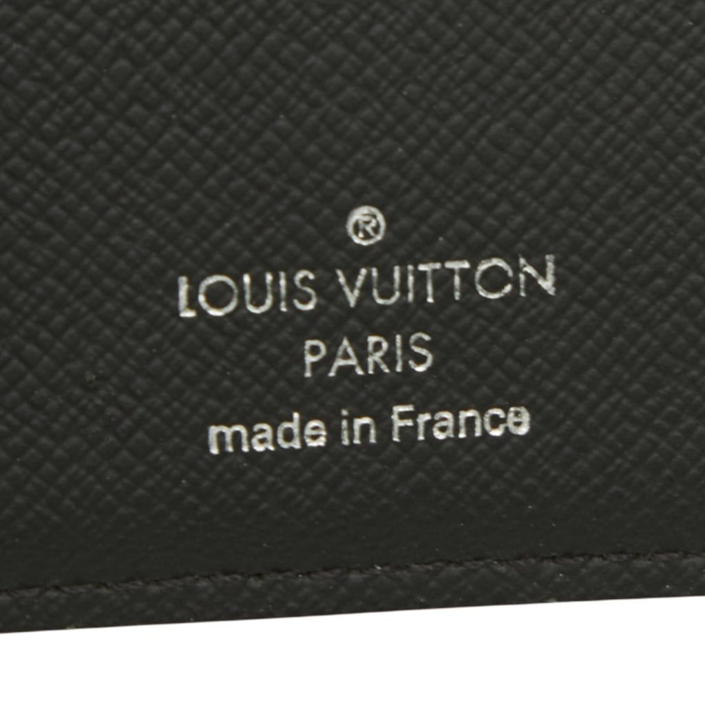 Louis Vuitton Damier Graphite Black Gray Damier Graphite Long Wallet (Bi-Fold) (Pre-Owned)