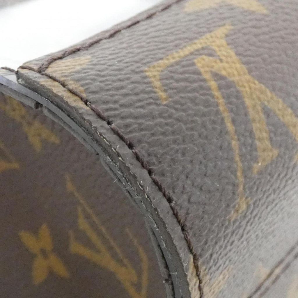 Louis Vuitton Marron Coated Canvas Pvc Pouch (Pre-Owned)