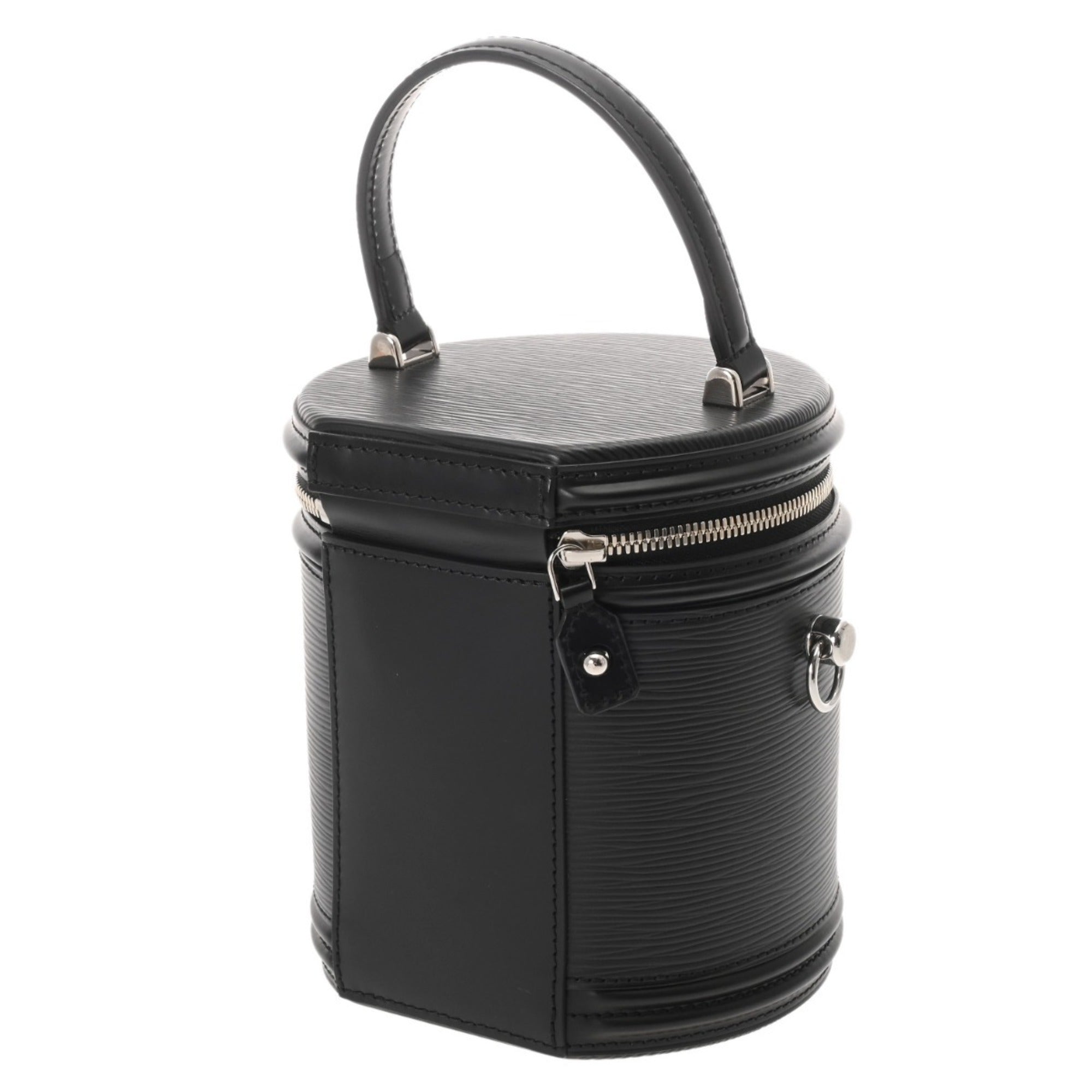 Louis Vuitton Epi Noir Leather Handbag (Pre-Owned)