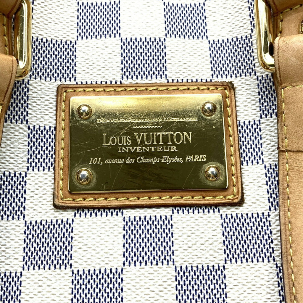 Louis Vuitton Damier Azur White Damier Azur Tote Bag (Pre-Owned)