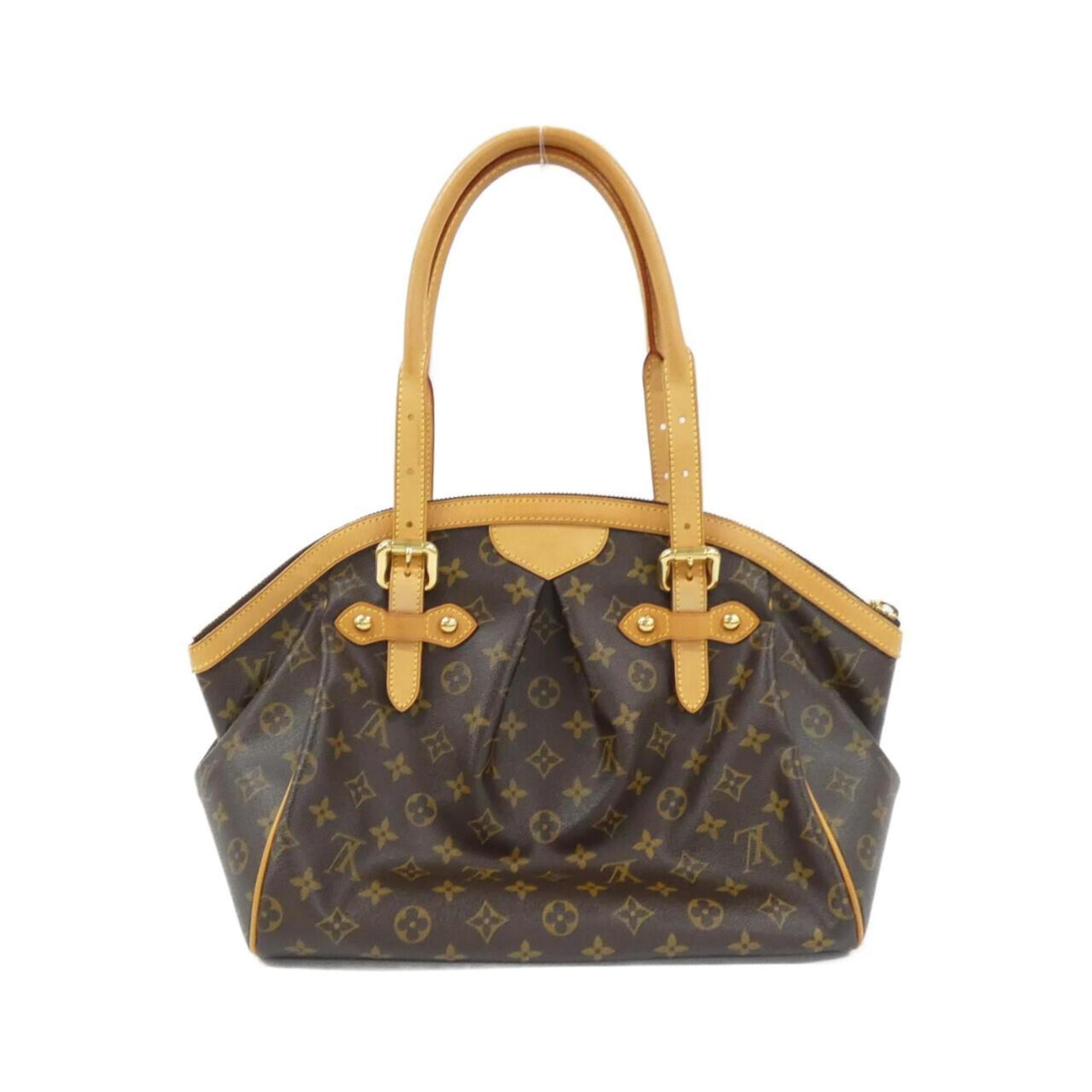 Louis Vuitton Brown Coated Canvas Shoulder Bag (Pre-Owned)